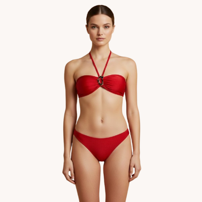 SET BIKINI CARMESI